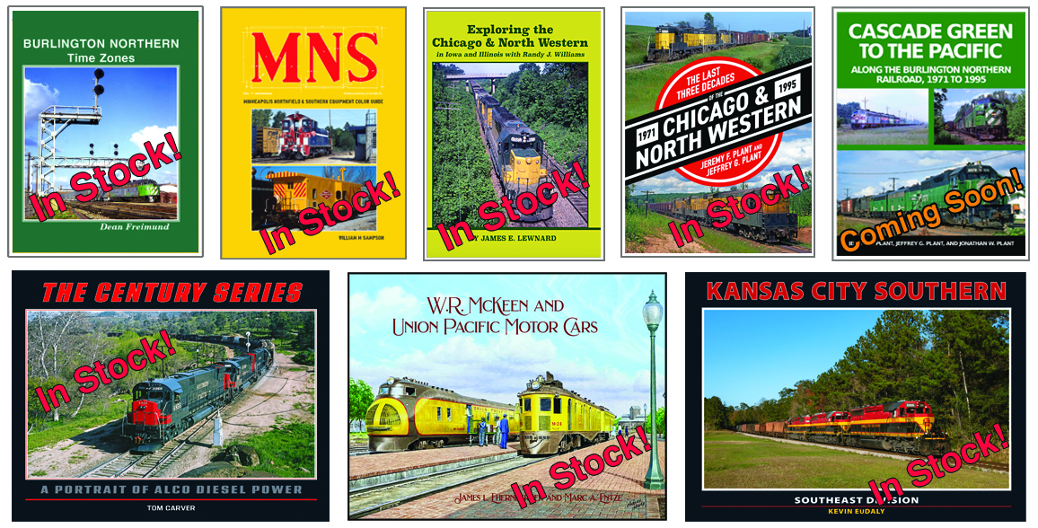 Newest Railroad Books